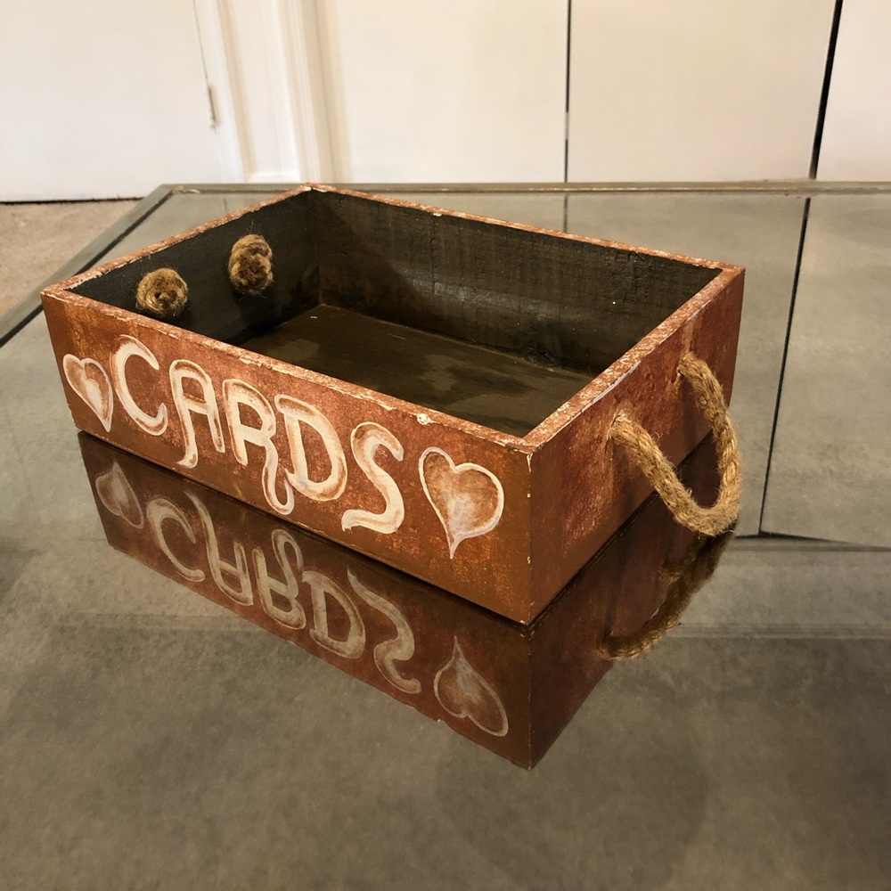 Special Event Wooden Card Box